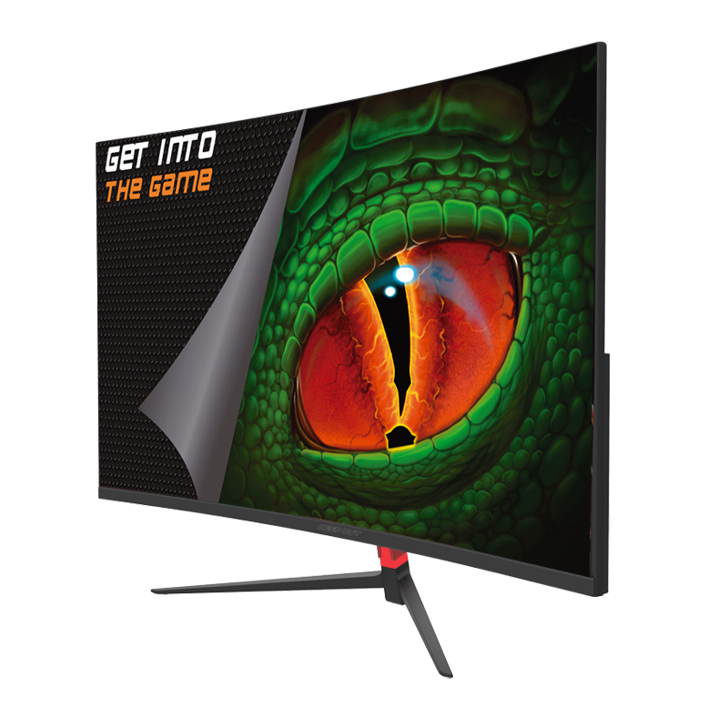 Moniteur de jeu LED KeepOut 27" incurvé 1500R FullHD 1080p 280 Hz - Réponse 1 ms - Angle de vision 178º - 16:9 - Haut-parleurs 6 W - HDMI 2.0, DisplayPort 1.2 - VESA 100x100 mm