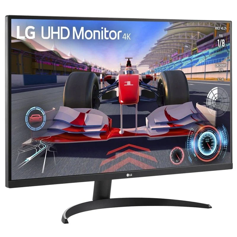 Moniteur de jeu LG 31,5" VA UltraHD 4K HDR FreeSync - Réponse 4 ms - Haut-parleurs - Angle de vision 178º - 16:9 - HDMI, DisplayPorts - VESA 100x100