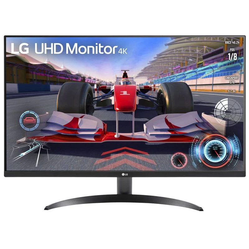 Moniteur de jeu LG 31,5" VA UltraHD 4K HDR FreeSync - Réponse 4 ms - Haut-parleurs - Angle de vision 178º - 16:9 - HDMI, DisplayPorts - VESA 100x100