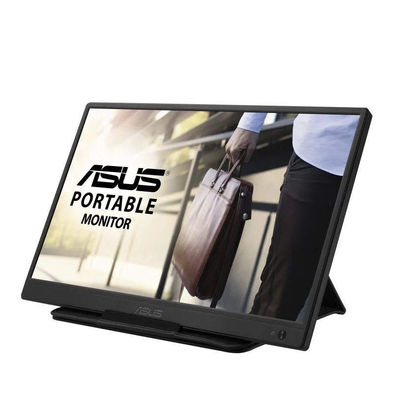 Moniteur portable Asus ZenScreen MB165B 15.6" LED WSXGA 60Hz 16:9 - Réponse 10 ms - Alimenté par USB - Support intégré - Étui pliable