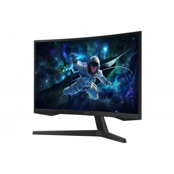 Moniteur Samsung Odyssey G5 27" incurvé 1000R LED VA QHD 165 Hz FreeSync - Réponse 1 ms - Angle de vision 178º - HDMI, DisplayPort - VESA 75x75 mm