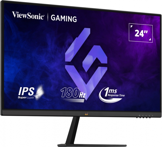 Moniteur Viewsonic 24" VX2479-HD-PRO LED IPS FullHD - 180 Hz - Réponse 1 ms - 16:9 - 2 HDMI - DisplayPort - HDR10 - Noir