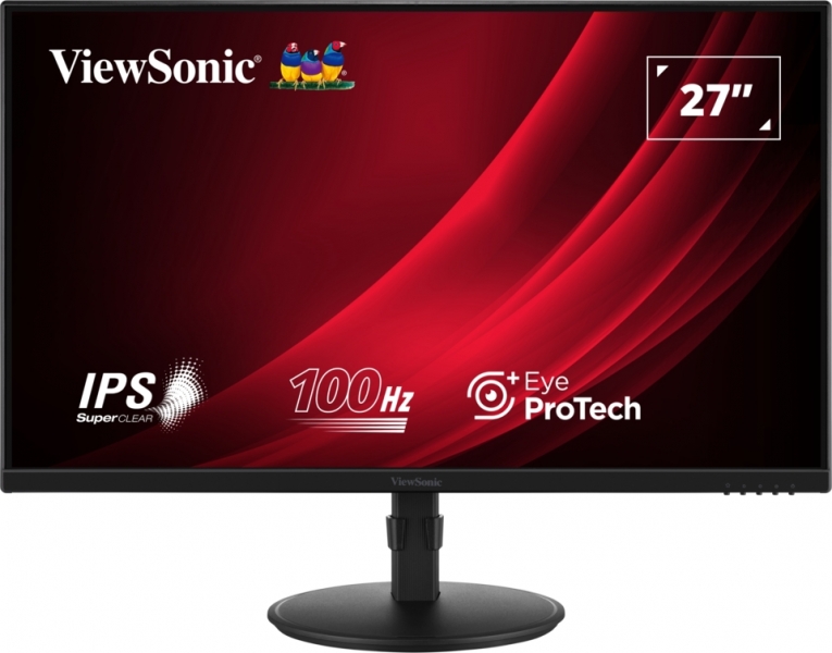 Moniteur Viewsonic 27" VG2708A-MHD LED IPS FullHD - 16:9 - VGA - HDMI - DisplayPort - Haut-parleurs - Hauteur réglable - Couleur Noir