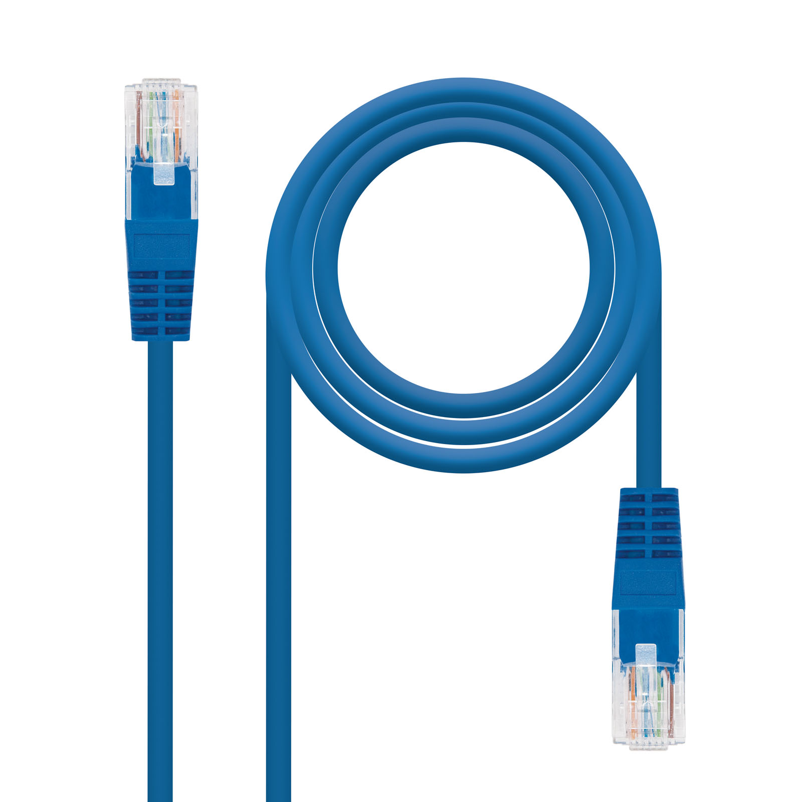 Câble Réseau UTP Cat 5 RJ45 20M - Bleu