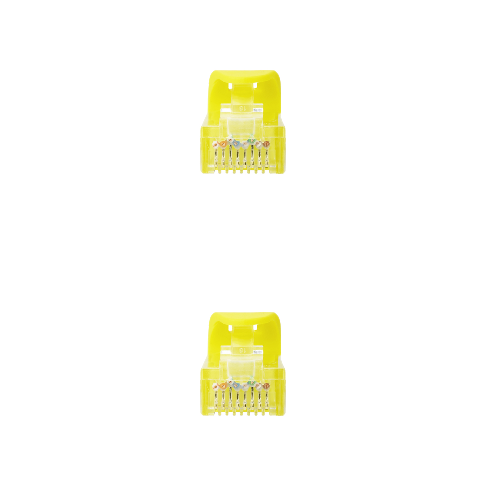 Nanocable Câble Réseau Cordon De Raccordement RJ45 LSZH Cat.6a UTP AWG24 2m - Couleur Jaune