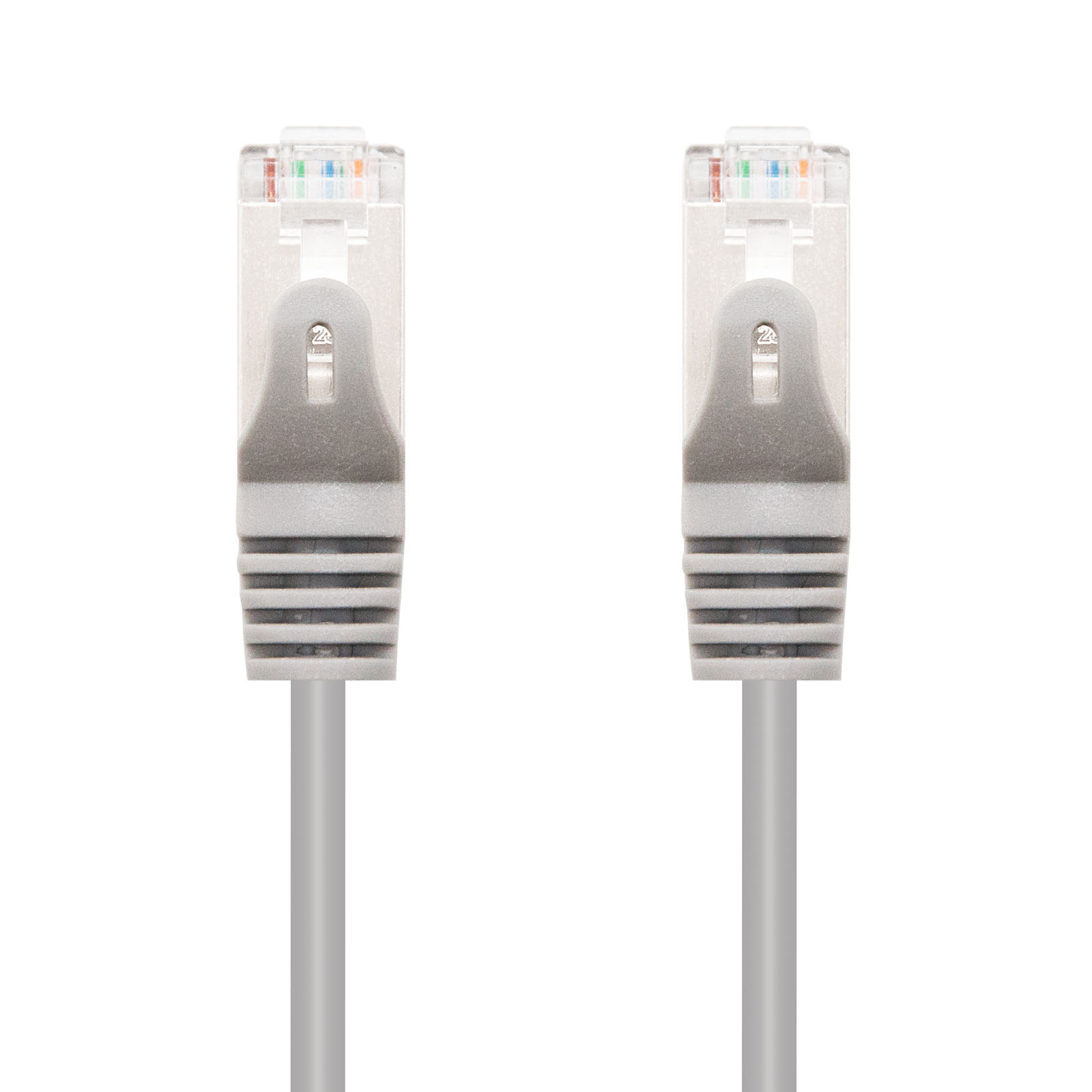 Nanocable Câble Réseau Patch Cord RJ45 Cat.6 FTP AWG24 10m - Couleur Gris