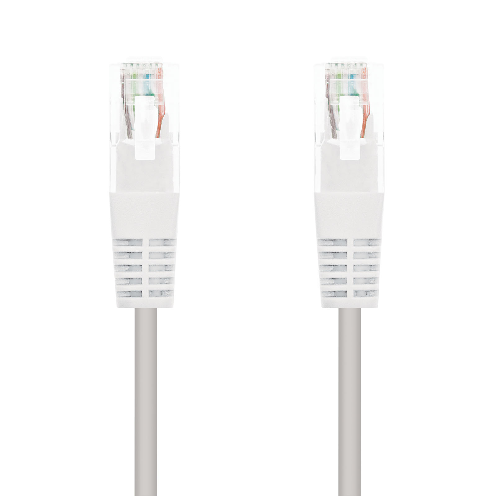 Nanocable Câble réseau Patch cord RJ45 Cat.6 UTP AWG24 2m - Couleur Blanc