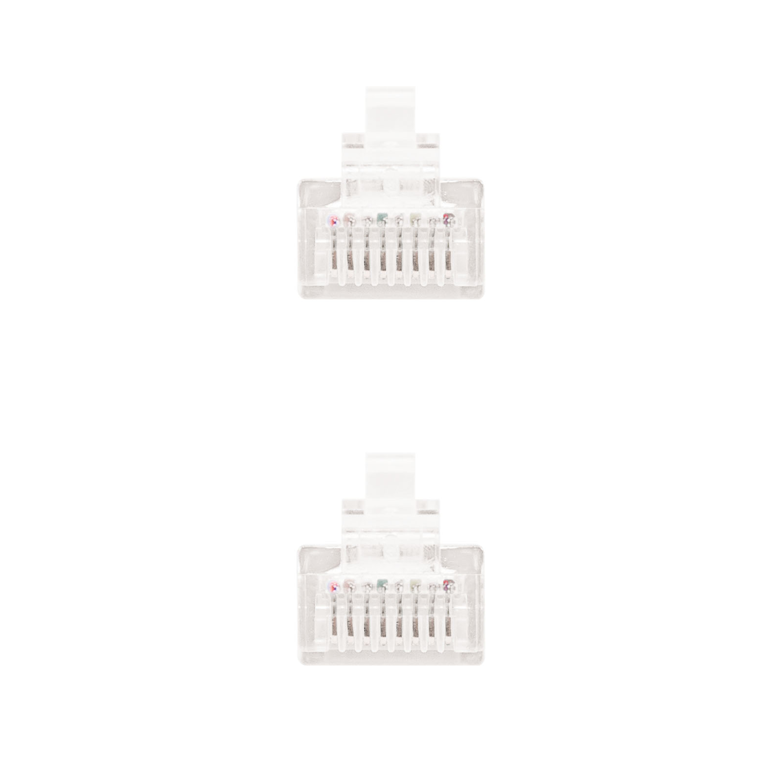 Nanocable Câble réseau Patch cord RJ45 Cat.6 UTP AWG24 2m - Couleur Blanc