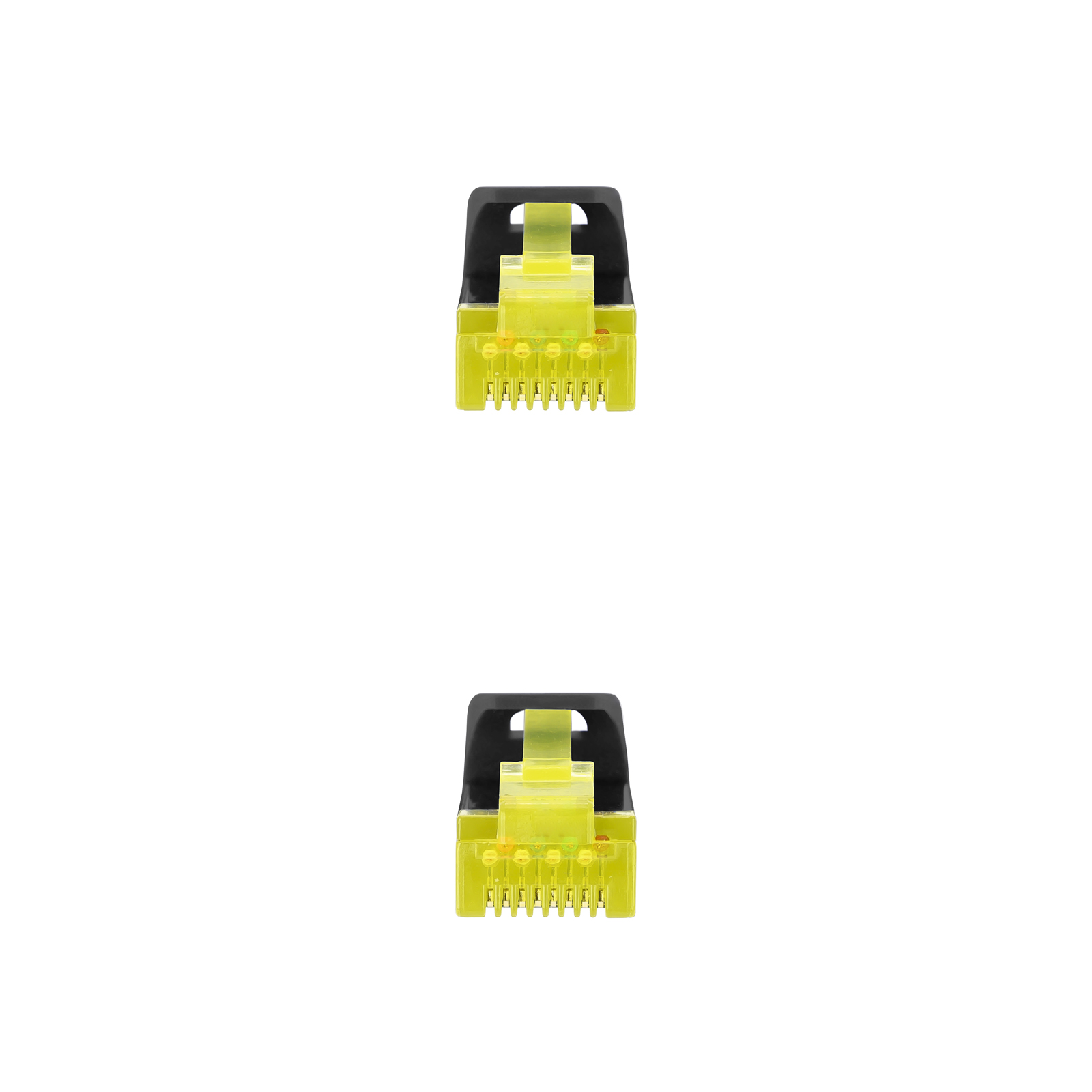 Nanocable Câble Réseau Patch Cord RJ45 LSZH Cat.6a SFTP AWG26 2m - Couleur Noir