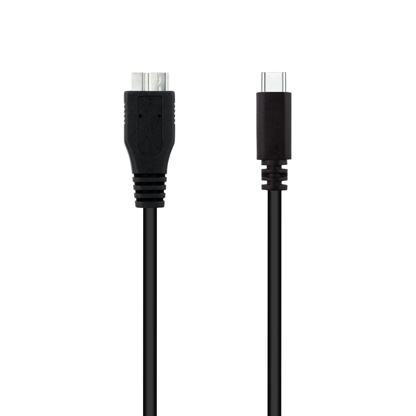 Nanocable Câble USB 3.0 USB-C Mâle vers MicroUSB-B Mâle 1m