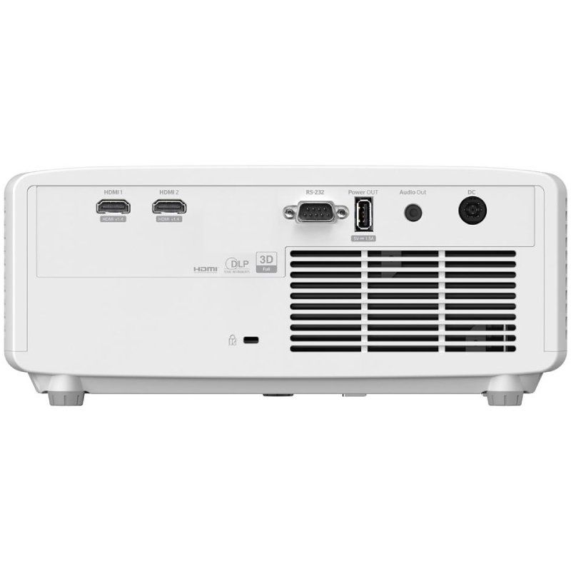 Optoma ZW335e Projecteur laser 3D DLP WXGA - 3600 Lumens - Haut-parleur 15W - HDMI, RS-232, Audio - Couleur Blanc