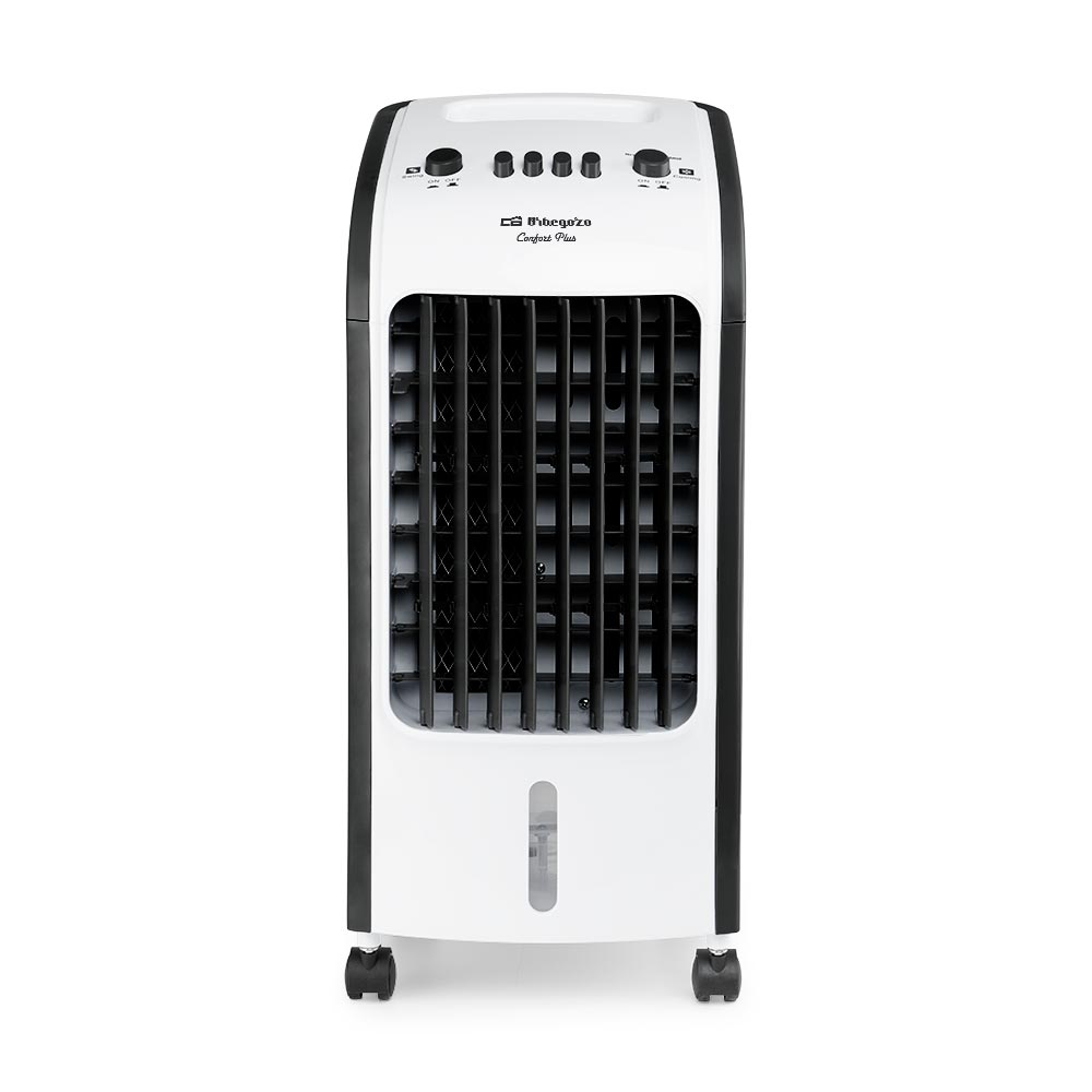 Orbegozo Air 38 Climatiseur Multifonction Fraîcheur et Pureté - Puissante Purification de l'Air - Grand Réservoir d'Eau - 3 Vitesses de Ventilation - Lattes Oscillantes et Directionnelles