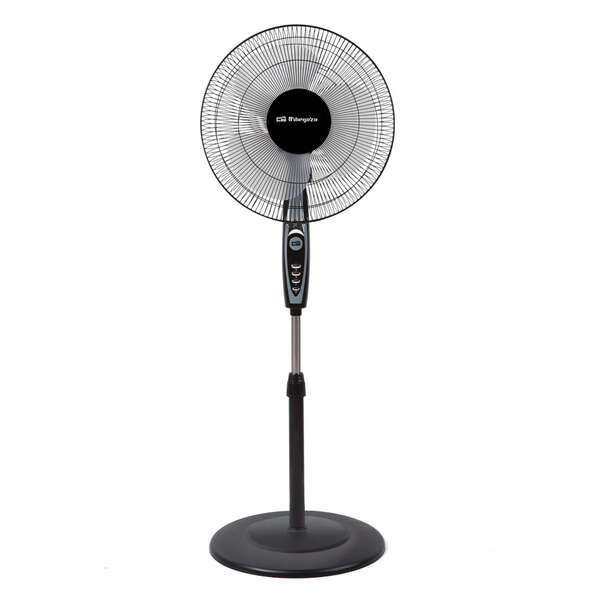 Orbegozo SF 0148 Ventilateur sur pied - Base stable - Portable et sûr - 3 vitesses de ventilation - Tête oscillante - Puissant et silencieux