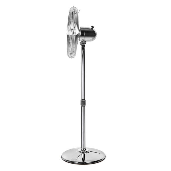 Orbegozo SF 3345 Ventilateur sur pied classique - Puissant et économique - 3 vitesses de ventilation - Hauteur réglable - Design chromé