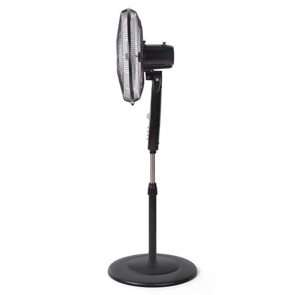 Orbegozo SF 3347 Ventilateur sur pied puissant et efficace - Grande surface d'aération - Tête multi-réglable - Minuterie 2h - Manipulation facile - Base ronde stable