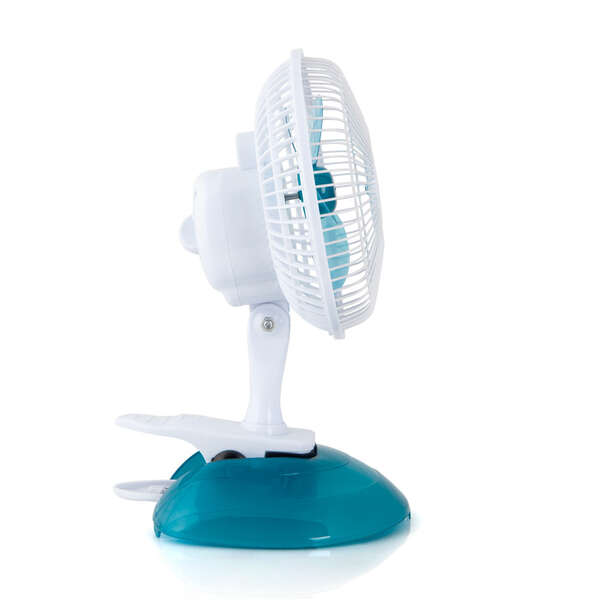 Orbegozo TF 0219 Ventilateur 2 en 1 pratique et sûr - Puissance 8 W - 2 vitesses de ventilation - Taille de lame 15 cm - Grille de protection