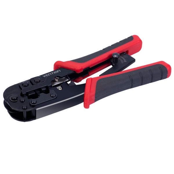 Pince à sertir en métal Vention pour RJ45 - Couleur noir et rouge