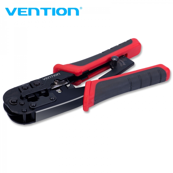 Pince à sertir en métal Vention pour RJ45 - Couleur noir et rouge