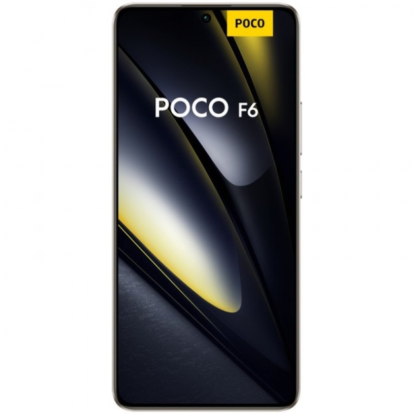 Poco F6 5G Smartphone Écran AMOLED 6,67" - 12 Go - 512 Go - Caméra principale 50MP - Batterie 5000 mAh - Prend en charge la charge 90 W - Couleur Titane