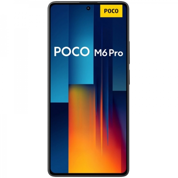 Poco M6 Pro Smartphone Écran AMOLED 6,67" - 8 Go - 256 Go - Caméra principale 64MP - Batterie 5000mAh - Prend en charge la charge 67W - Couleur bleue