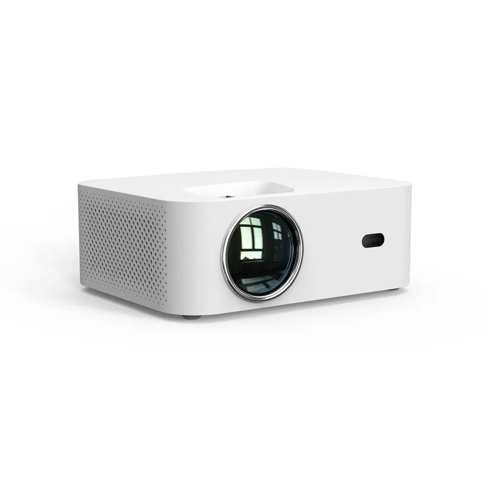 Projecteur Wanbo X1 Pro ANSI LCD HD 350 Lumens Android 9.0 - 2x Enceintes 3W - WiFi, USB, HDMI - Télécommande - Couleur Blanc