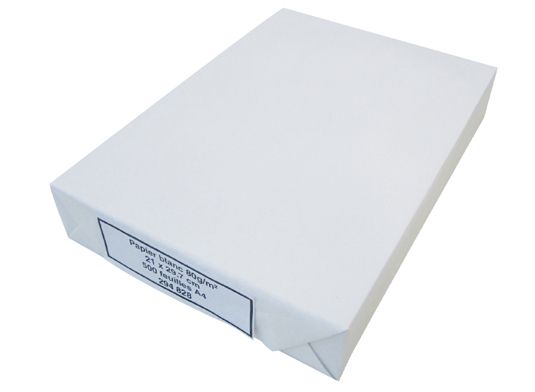 Ramette de 500 feuilles de papier 80g de format A3 jonquille