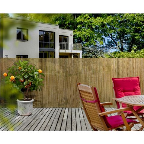 Roseau naturel entier Sungarden 1,5x3m - Couleur marron