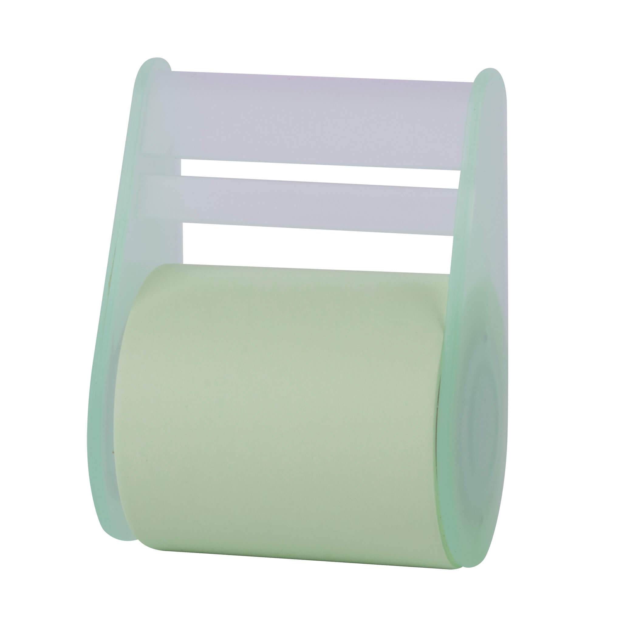 Rouleau distributeur de notes adhésives Apli 50 mm x 8 m - Facile à utiliser - Adhésif de qualité - Pratique et portable - Vert pastel