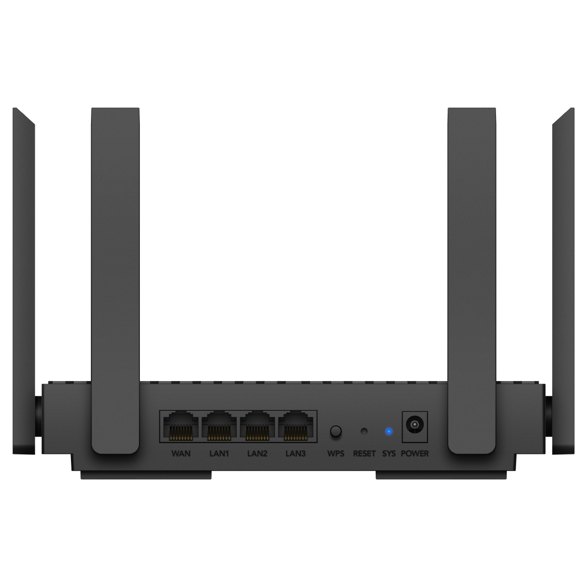 Routeur WiFi Cudy WR1500 AX1500 WiFi 6 double bande - 1x port Gigabit Wan et 3x ports Gigabit Lan - 4 antennes externes