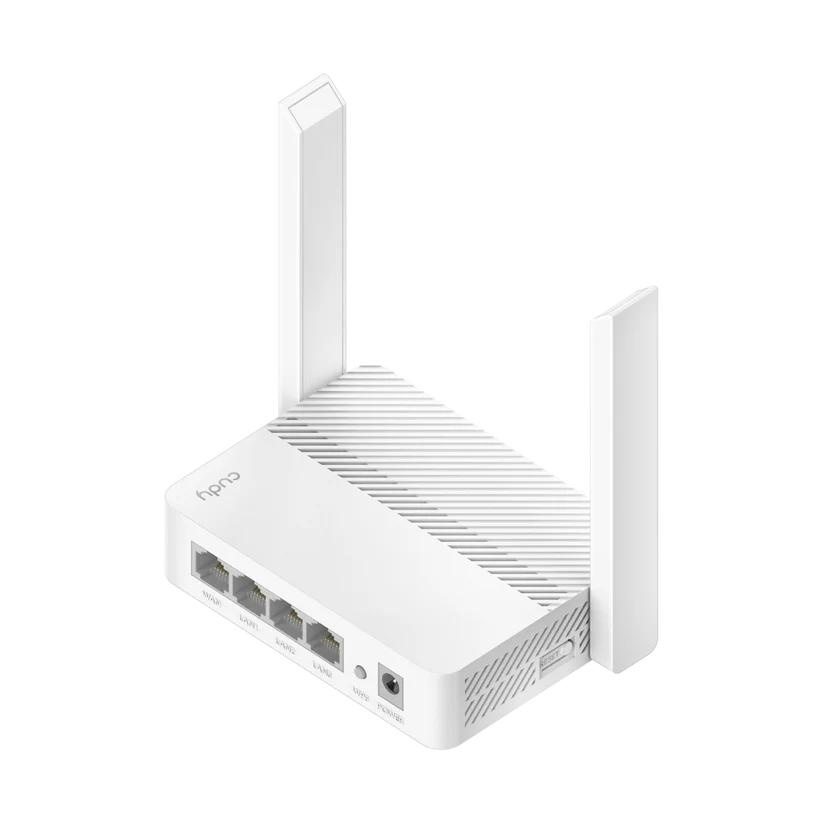 Routeur WiFi Cudy WR300 N300 - Ports x 10/100Mbps - 2 Antennes Externes 5dBi - Couleur Blanc