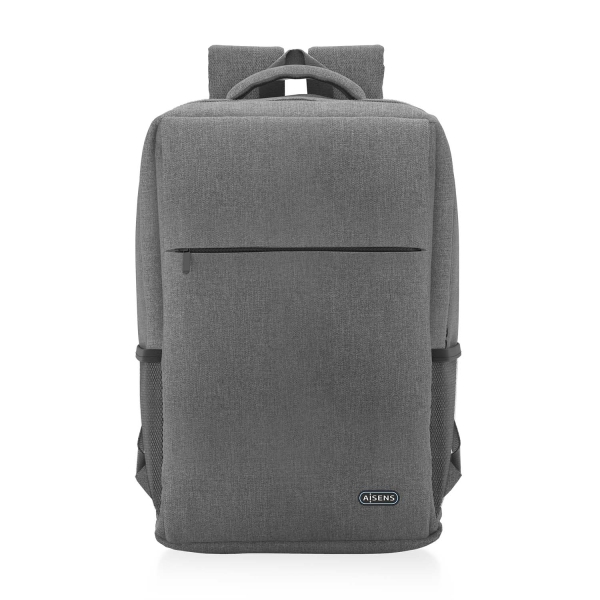 Sac à dos pour ordinateur portable 17" Aisens - Gris