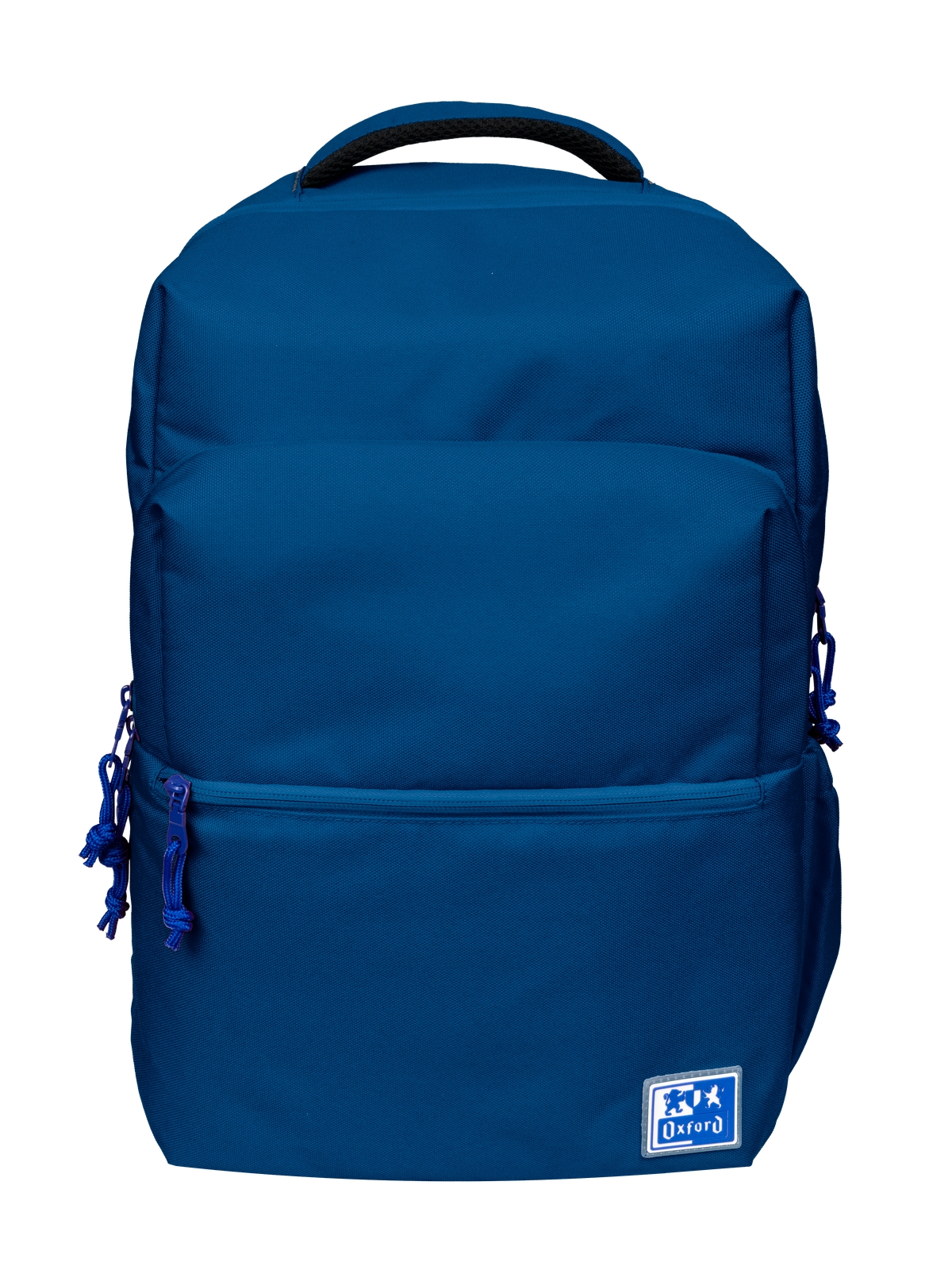 Sac à Dos Scolaire Oxford B-Ready - Bretelles Rembourrées et Ajustables - Taille 42x30x15cm - Couleur Bleu Marine