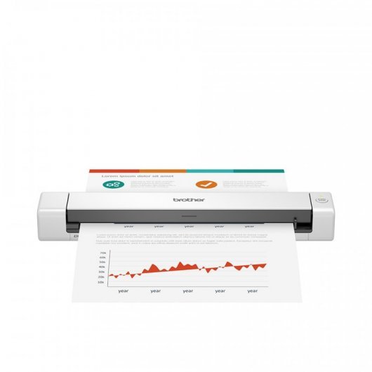 Scanner portable Brother DS-640 - Jusqu'à 15 ppm