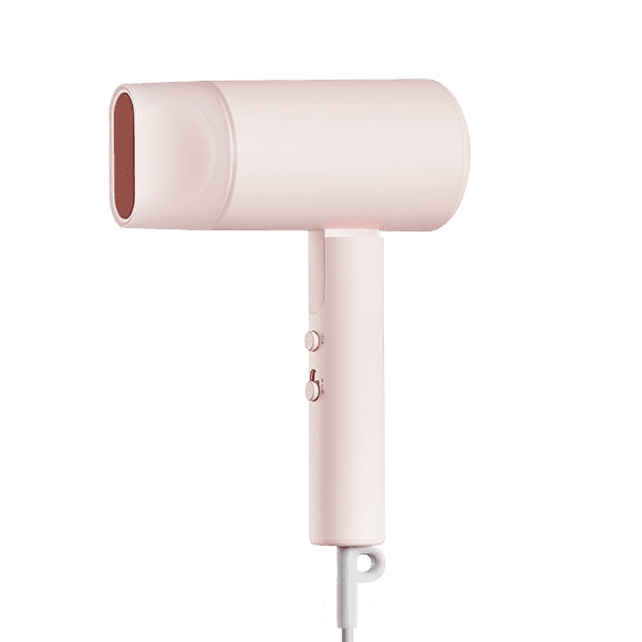 Sèche-Cheveux Compact Xiaomi H101 Sèche-Cheveux 1600W - Séchage Rapide - Design Compact et Pliable - Air Froid - 2 Niveaux de Température - Couleur Rose