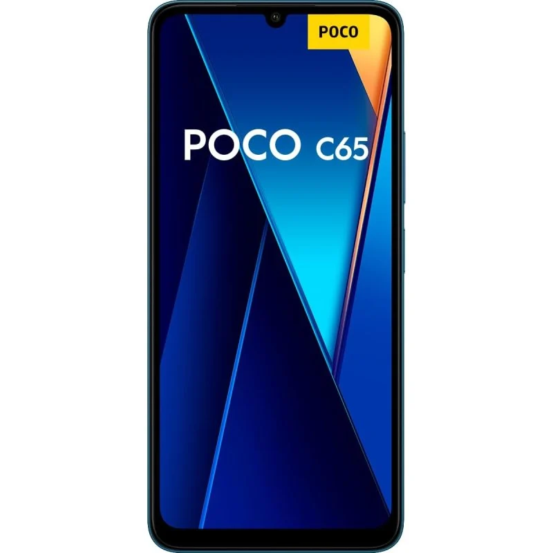 Smartphone Poco C65 Écran 6,74" - 8 Go - 256 Go - Appareil photo principal 50MP - Batterie 5000 mAh - Prend en charge la charge 18 W - Couleur bleue