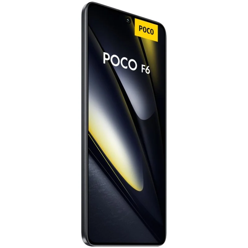 Smartphone Poco F6 5G Écran AMOLED 6,67" - 12 Go - 512 Go - Caméra principale 50MP - Batterie 5000 mAh - Prend en charge la charge 90 W - Couleur noire