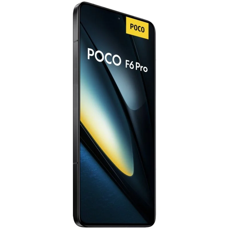 Smartphone Poco F6 Pro 5G Écran AMOLED 6,67" WQHD+ - 12 Go - 512 Go - Caméra principale 50MP - Batterie 5000 mAh - Prend en charge la charge 120 W - Couleur noire