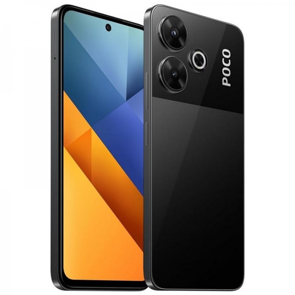 Smartphone Poco M6 Écran 6,79" - 8 Go - 256 Go - Appareil photo principal 108MP - Batterie 5030 mAh - Prend en charge la charge 33 W - Couleur noire