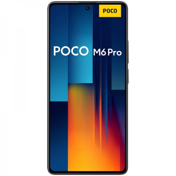 Smartphone Poco M6 Pro Écran AMOLED 6,67" - 8 Go - 256 Go - Caméra principale 64MP - Batterie 5000mAh - Prend en charge la charge 67W - Couleur noire