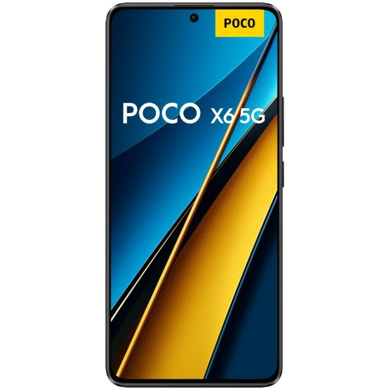 Smartphone Poco X6 5G Écran AMOLED 6,67" 1,5K - 8 Go - 256 Go - Caméra principale 64MP - Batterie 5000mAh - Prend en charge la charge 67W - Noir