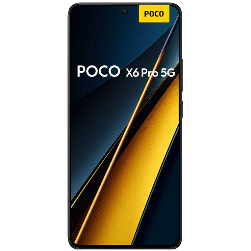 Smartphone Poco X6 Pro 5G Écran AMOLED 6,67" 1,5K - 12 Go - 512 Go - Caméra principale 64MP - Batterie 5000mAh - Prend en charge la charge 67W - Noir