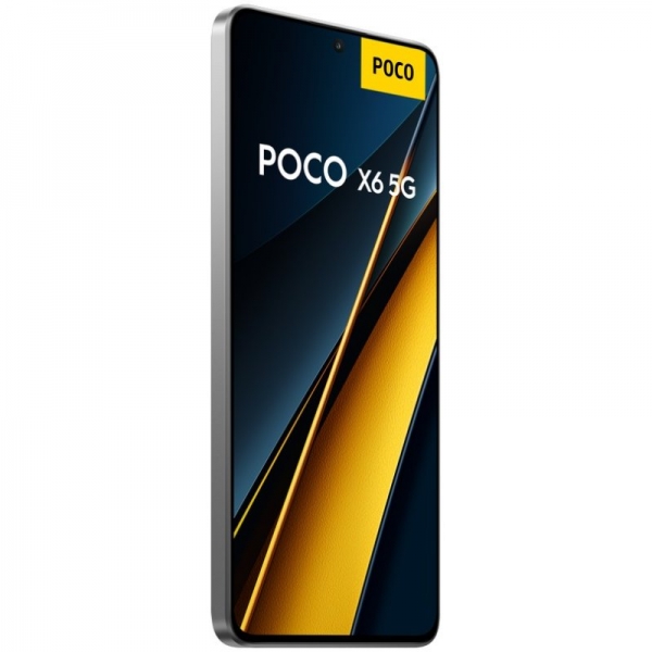 Smartphone Poco X6 Pro 5G Écran AMOLED 6,67" 1,5K - 8 Go - 256 Go - Caméra principale 64MP - Batterie 5000mAh - Prend en charge la charge 67W - Couleur grise