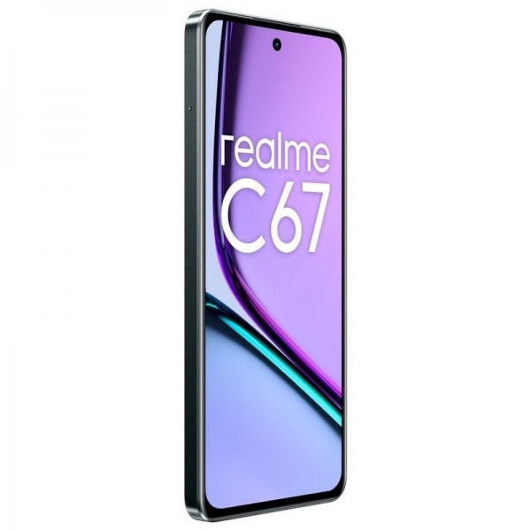 Smartphone Realme C67 Écran 6,72" - 6 Go - 128 Go - Appareil photo principal 108MP - Batterie 5000 mAh - Prend en charge la charge 33 W - Couleur noire