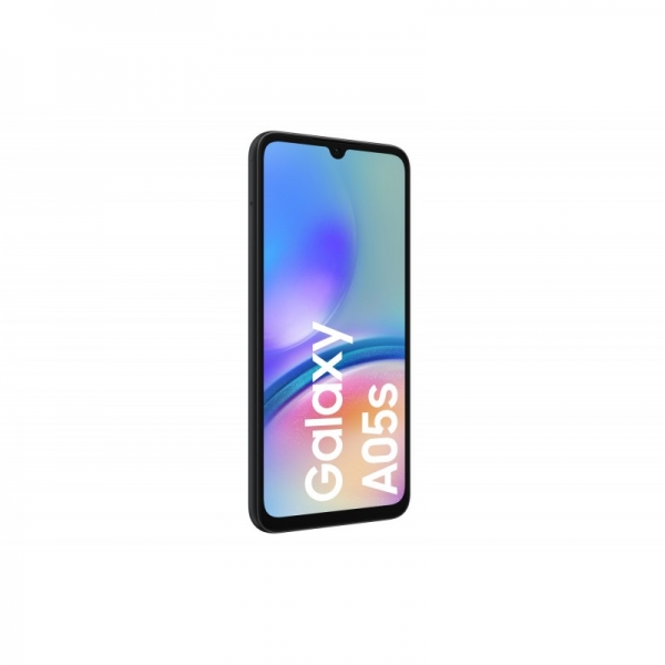 Smartphone Samsung Galaxy A05S Écran Super AMOLED 6,70" - 4 Go - 64 Go - Appareil photo 50 MP - Batterie 5000 mAh - Prend en charge la charge 25 W - Couleur noire