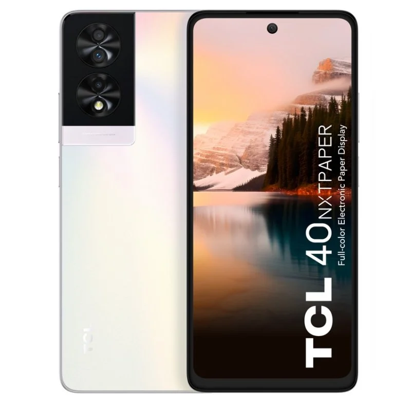 Smartphone TCL 40 NXTPAPER 6,78" - 16 Go - 256 Go - Appareil photo 50MP - Batterie 5010mAh - Charge rapide 33W - Couleur Opale