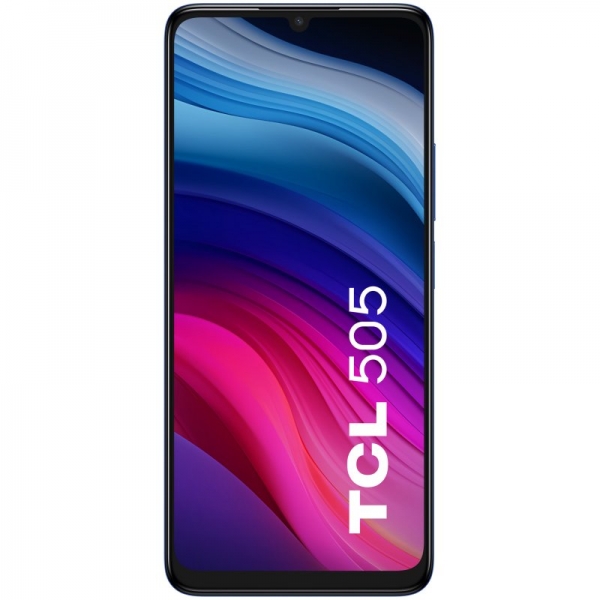 Smartphone TCL 505 6,75" - 8 Go - 128 Go - Appareil photo 50MP - Batterie 5010mAh - Couleur Bleu