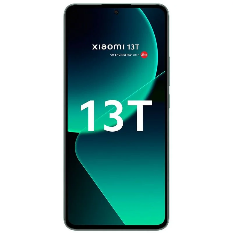 Smartphone Xiaomi 13T Écran AMOLED 6,67" FHD+ - 8 Go / 256 Go - Batterie 5000 mAh - Prend en charge la charge 67 W - Couleur verte