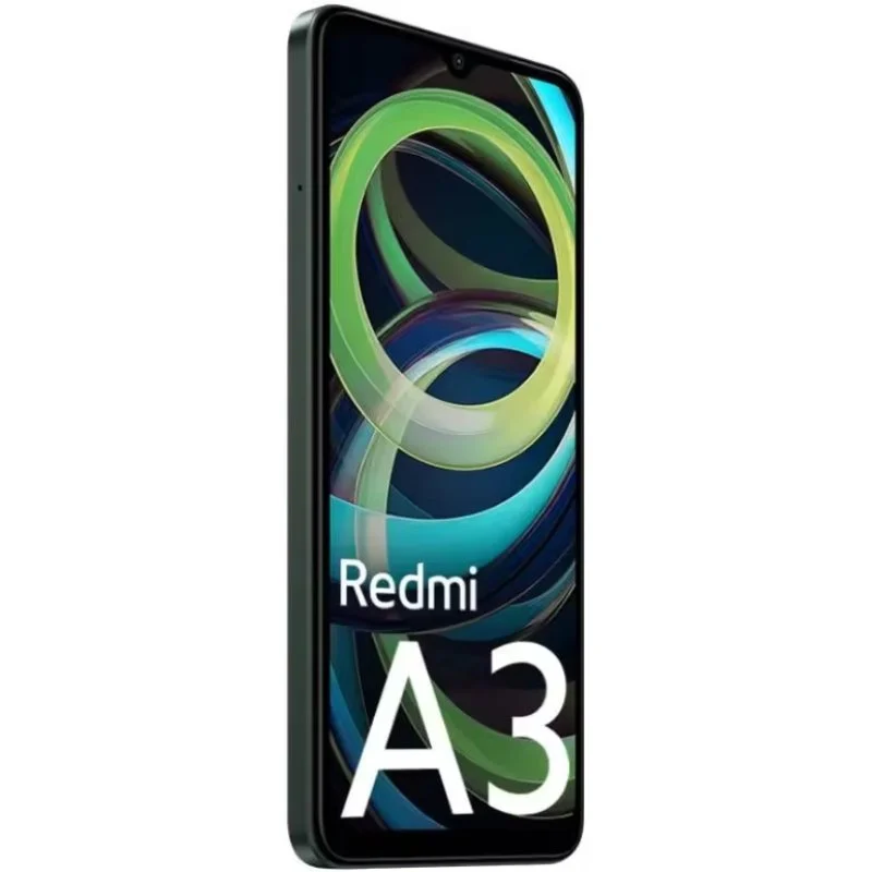 Smartphone Xiaomi Redmi A3 6,52" - 3 Go - 64 Go - Appareil photo principal 8MP - Batterie 5000mAh - Couleur verte