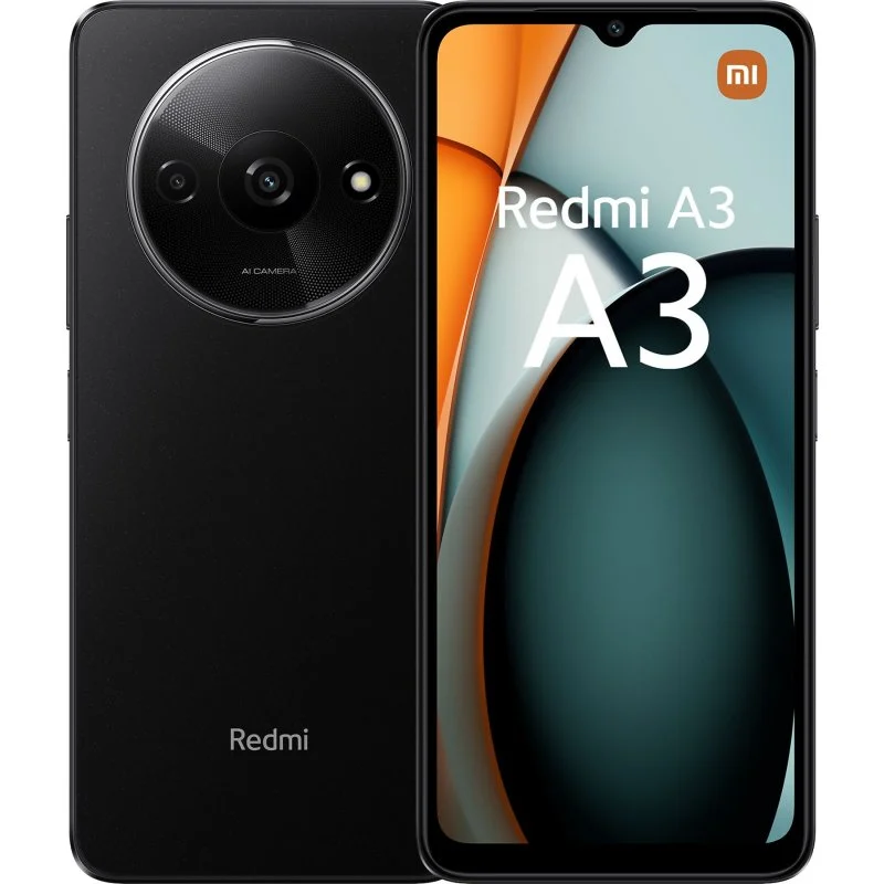 Smartphone Xiaomi Redmi A3 6,52" - 4 Go - 128 Go - Appareil photo principal 8MP - Batterie 5000mAh