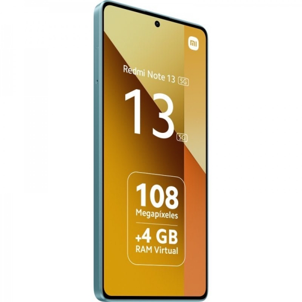 Smartphone Xiaomi Redmi Note 13 5G Écran AMOLED 6,67" - 6 Go - 128 Go - Caméra principale 108MP - Batterie 5000mAh - Prend en charge la charge 33W - Couleur bleue